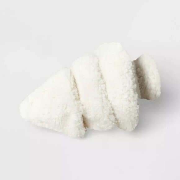 Faux Shearling Tree Shaped Throw Pillow - Threshold Target Christmas 2023 - Picture 3 of 6